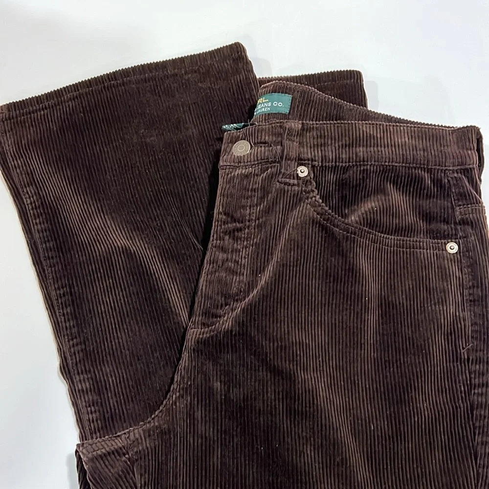 Lauren Jeans - Ralph Lauren corderoy jeans, 12, brown - Picture 5 of 7